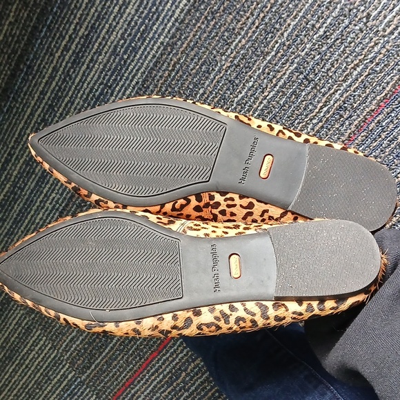 New Hush Puppies Bounce Tassel Leopard Animal print Calf Hair size 9 - Picture 6 of 6